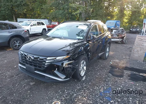 2022 Hyundai Tucson Sel from USA, damaged, VIN 5NMJBCAE6NH022716